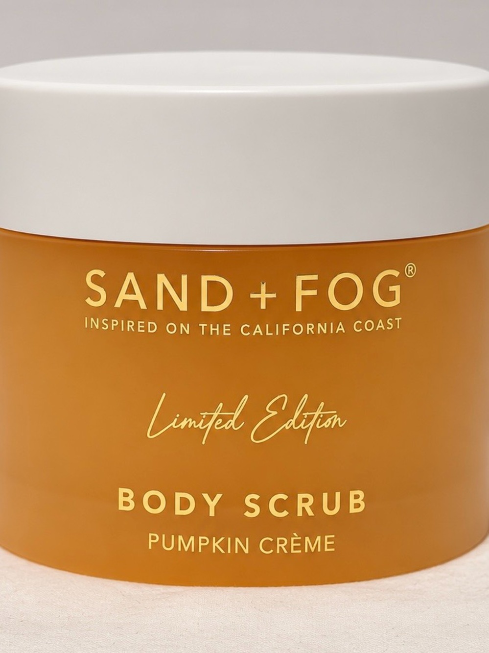 Sand + Fog Pumpkin Crème Body Scrub Limited Edition NEW